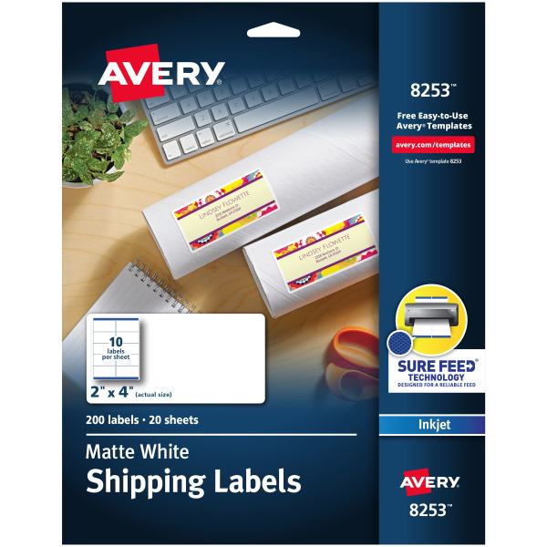 Color Printing Labels with Sure Feed 8253 | Avery.com